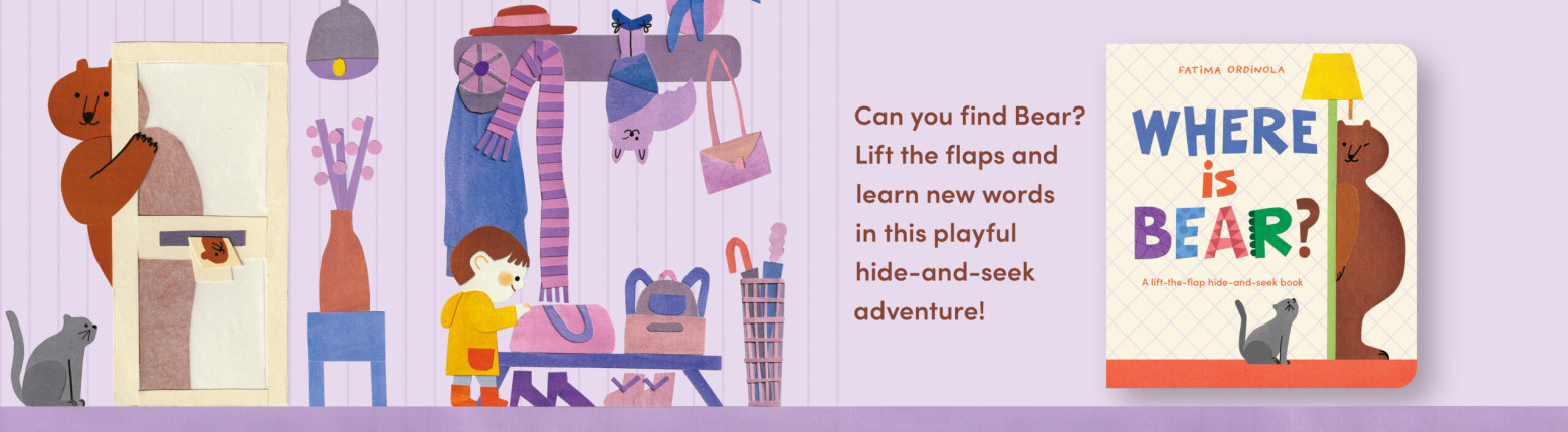 Can you find Bear? Lift the flaps and learn new words in this playful hide-and-seek adventure!