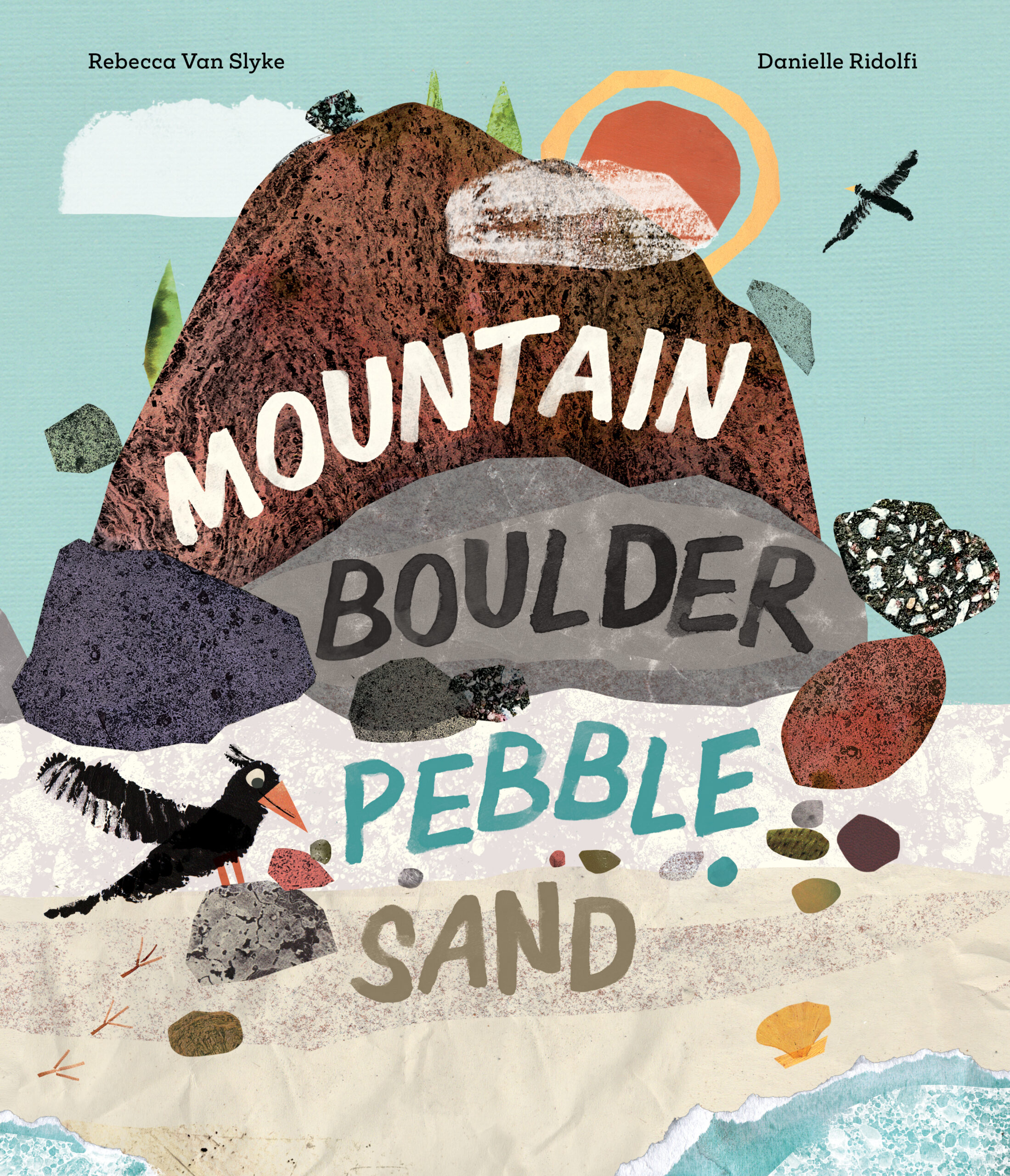 Mountain, Boulder, Pebble, Sand